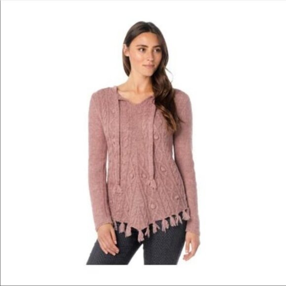prAna Women's Shelby Poncho wool blend size medium - Picture 1 of 6